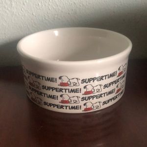 PEANUTS- SNOOPY  Dog bowl